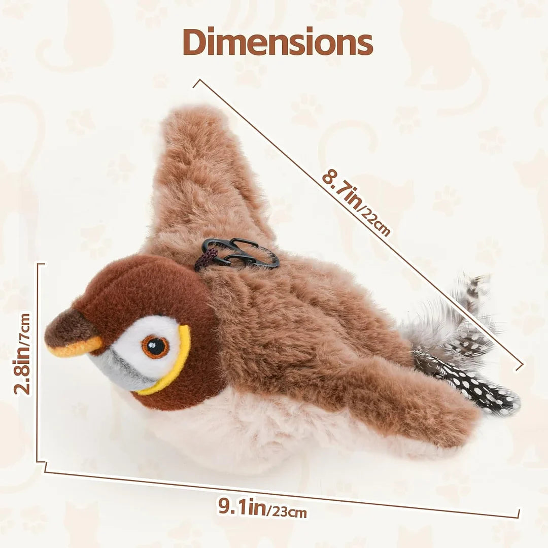 Cat Toy Bird — Also Encourages Overweight & Lazy Cats to Move Homezys