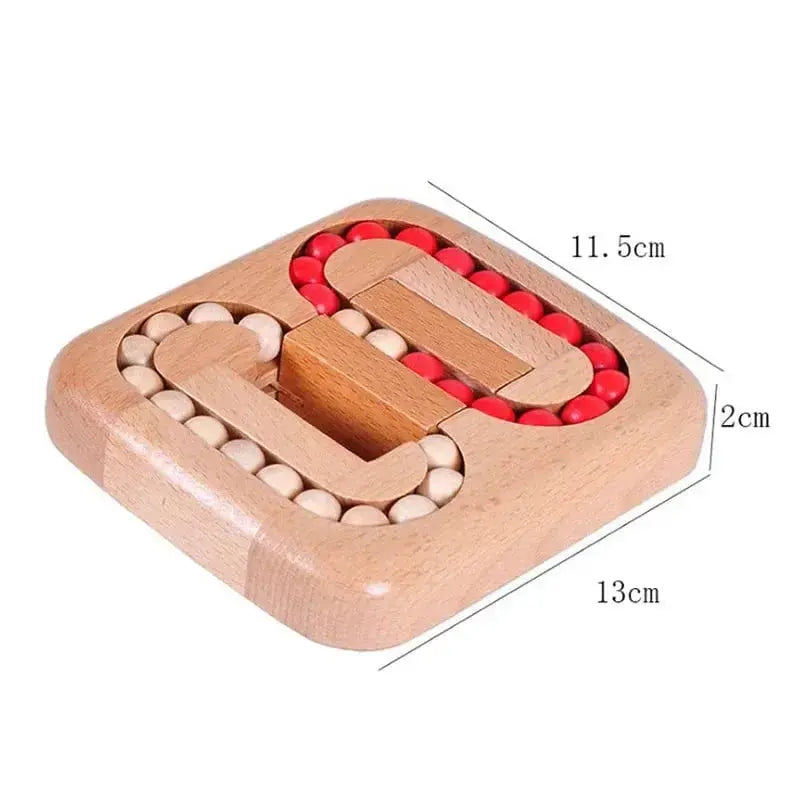 Handheld Wooden Maze Bean Puzzle - Calm Your Mind, Sharpen Focus Homezys