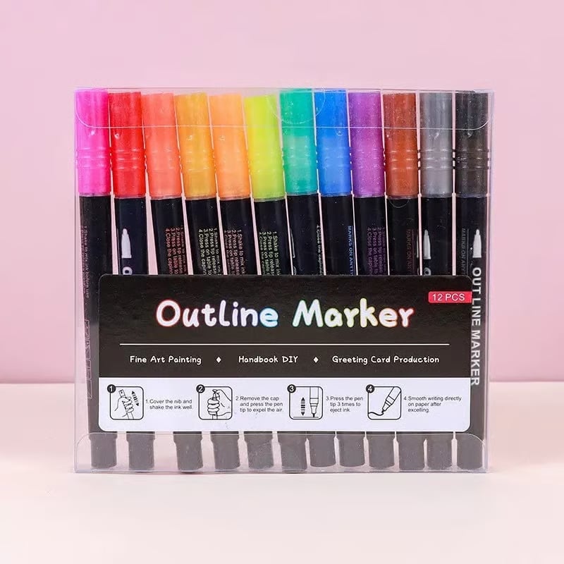 Metallic Marker Set – Creative Effects on Every Surface Homezys