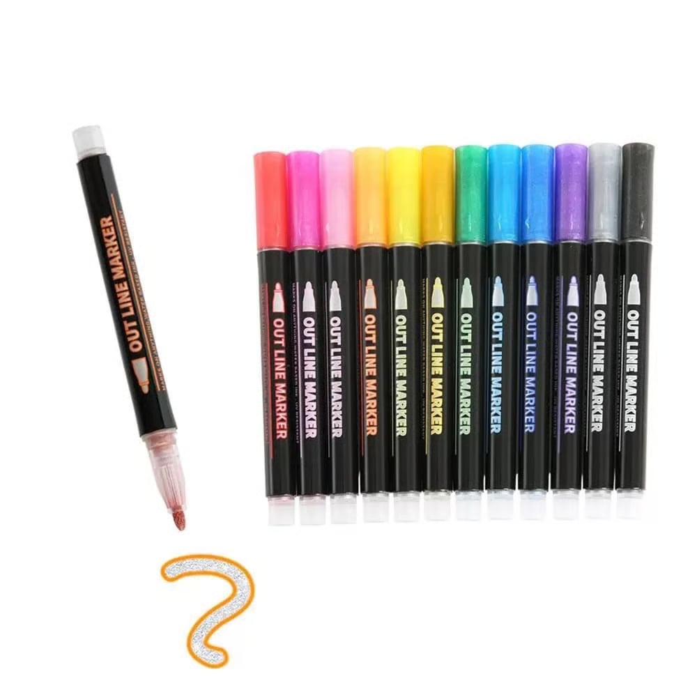 Metallic Marker Set – Creative Effects on Every Surface Homezys