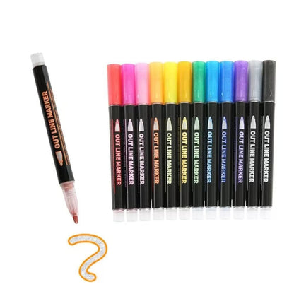 Metallic Marker Set – Creative Effects on Every Surface Homezys