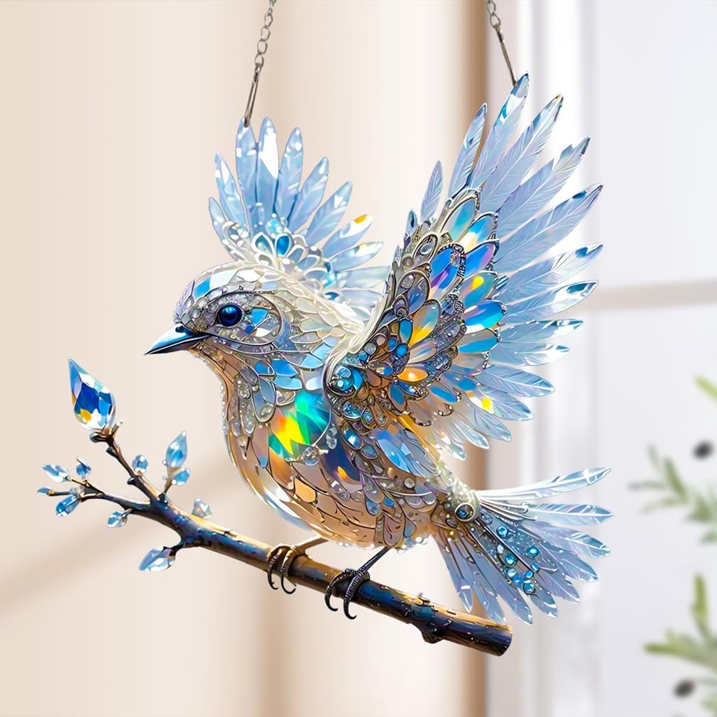 Illuminated Bird Decoration — Enchanting Light for Cozy Spaces Homezys