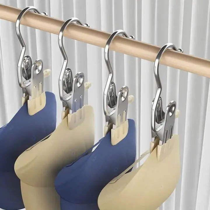 Stainless steel clothes clip - Robust hangers Mivoza Germany