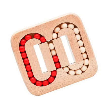 Handheld Wooden Maze Bean Puzzle - Calm Your Mind, Sharpen Focus Homezys
