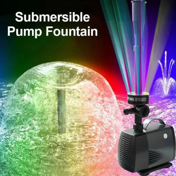 Durable multifunctional fountain pump with adjustable flow rate Mivoza Germany