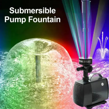 Durable multifunctional fountain pump with adjustable flow rate Mivoza Germany