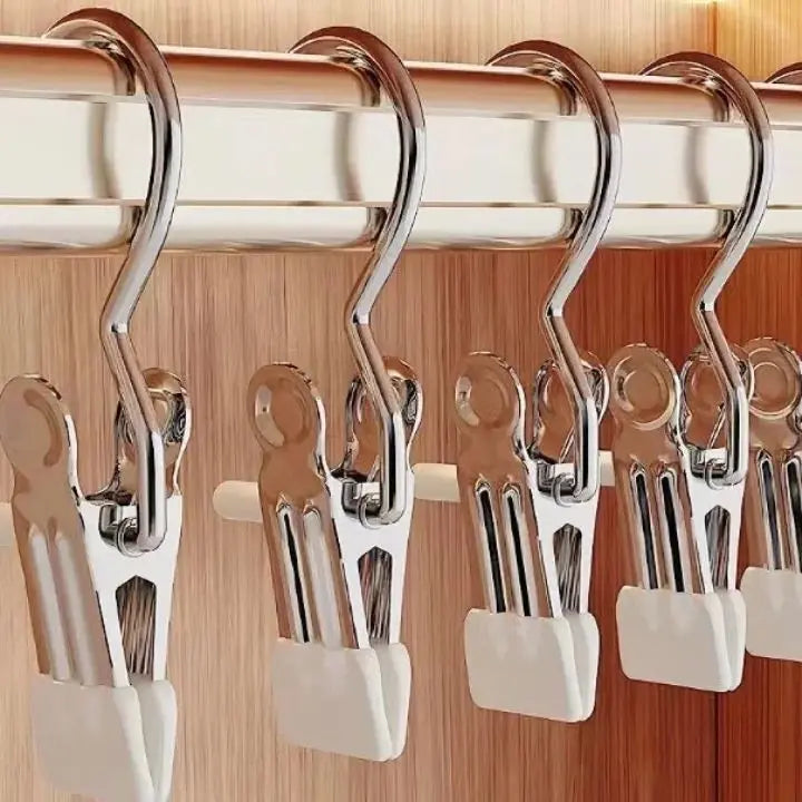 Stainless steel clothes clip - Robust hangers Mivoza Germany