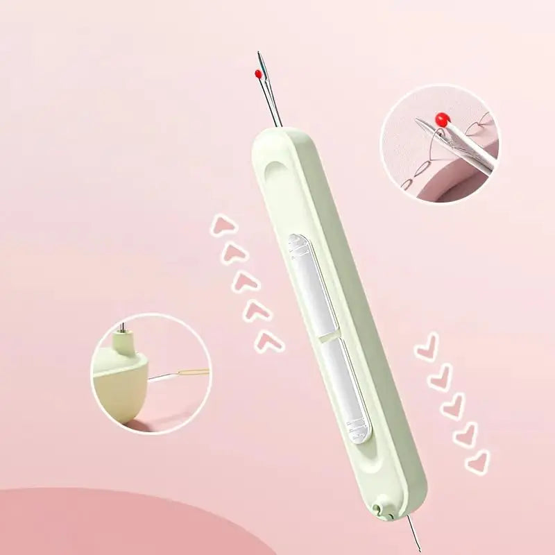 1+1 FREE | 2-in-1 needle threader and seam ripper - Compact and practical Mivoza Germany