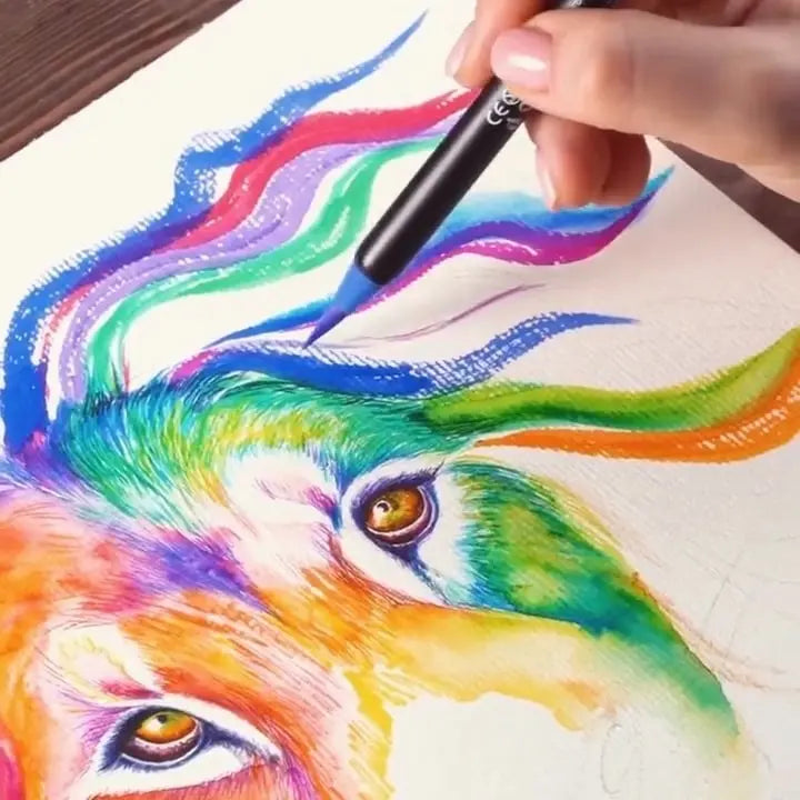 Elegant Watercolor Brush Set – Creative Painting Made Easy Homezys