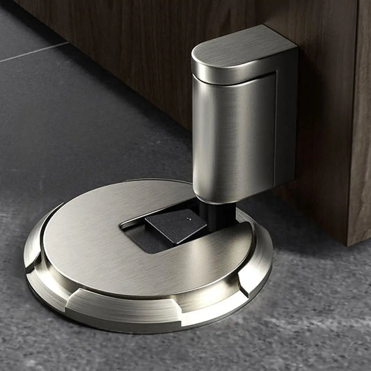 Mechanical floor doorstop - Push system for secure door stop Mivoza Germany