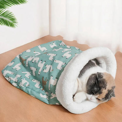 Cat Bed — Cozy Warmth and Secure Comfort Homezys