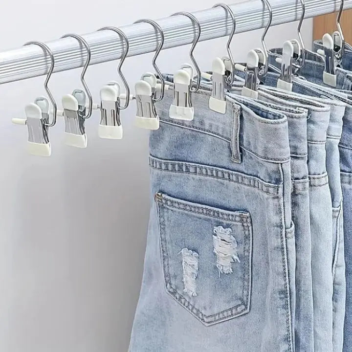 Stainless steel clothes clip - Robust hangers Mivoza Germany