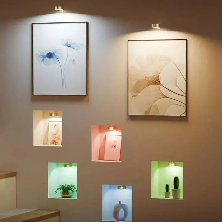 Magnetic LED light - Effortless Art Illumination Mivoza Deutschland