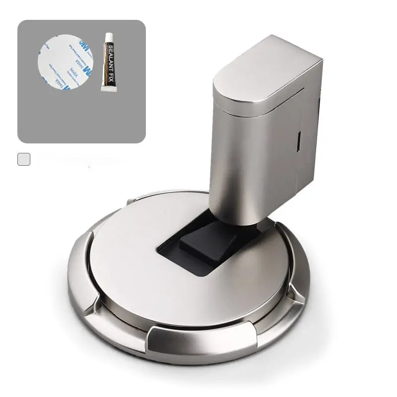 Mechanical floor doorstop - Push system for secure door stop Mivoza Germany