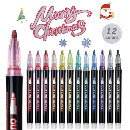 Metallic Marker Set – Creative Effects on Every Surface Homezys