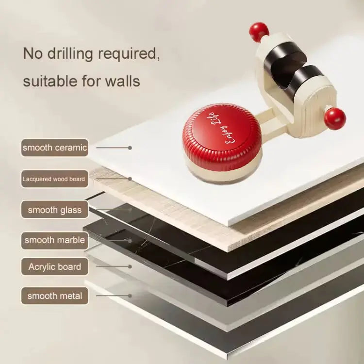 SafeSplash™ — Adjustable Suction Shower Holder for Kids Homezys