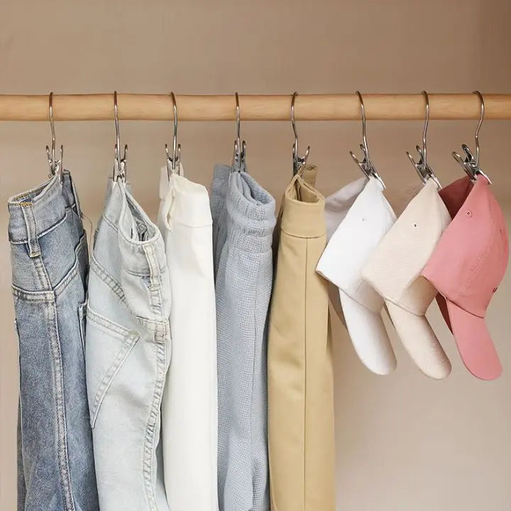 Stainless steel clothes clip - Robust hangers Mivoza Germany