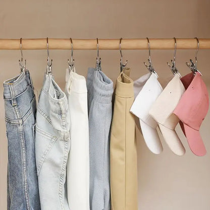 Stainless steel clothes clip - Robust hangers Mivoza Germany