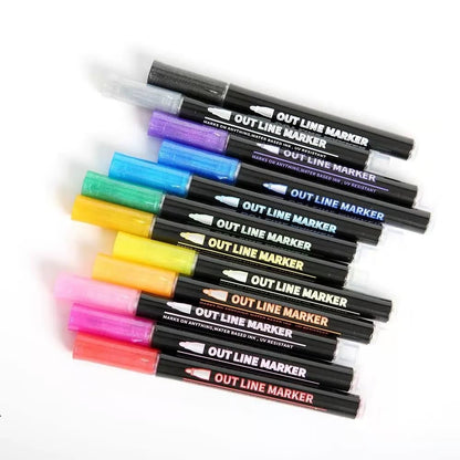 Metallic Marker Set – Creative Effects on Every Surface Homezys