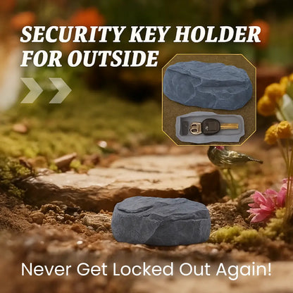 Hidden Key Holder — Real-Look, Weatherproof & Secure Homezys