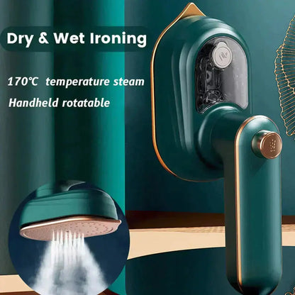 Compact 2-in-1 mini steam iron for effortless ironing Mivoza Germany