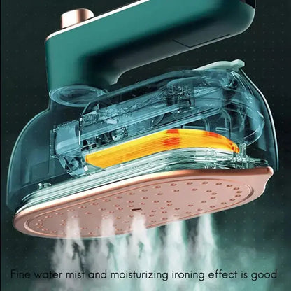 Compact 2-in-1 mini steam iron for effortless ironing Mivoza Germany