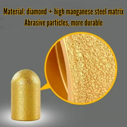 Diamond grinding wheel – Precise curves on marble, quartz, granite (4 pieces) Homezys