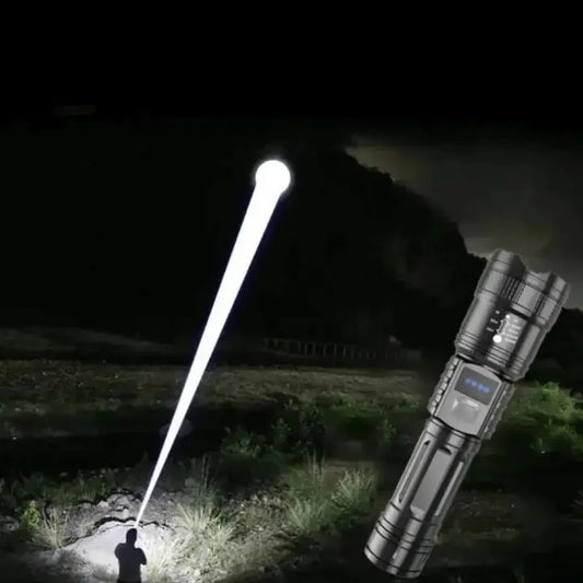 Ultra-Bright Waterproof Torch – Long-Range & Rechargeable Homezys