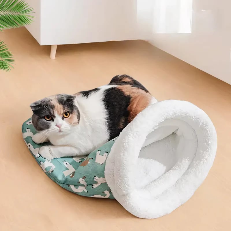 Cat Bed — Cozy Warmth and Secure Comfort Homezys