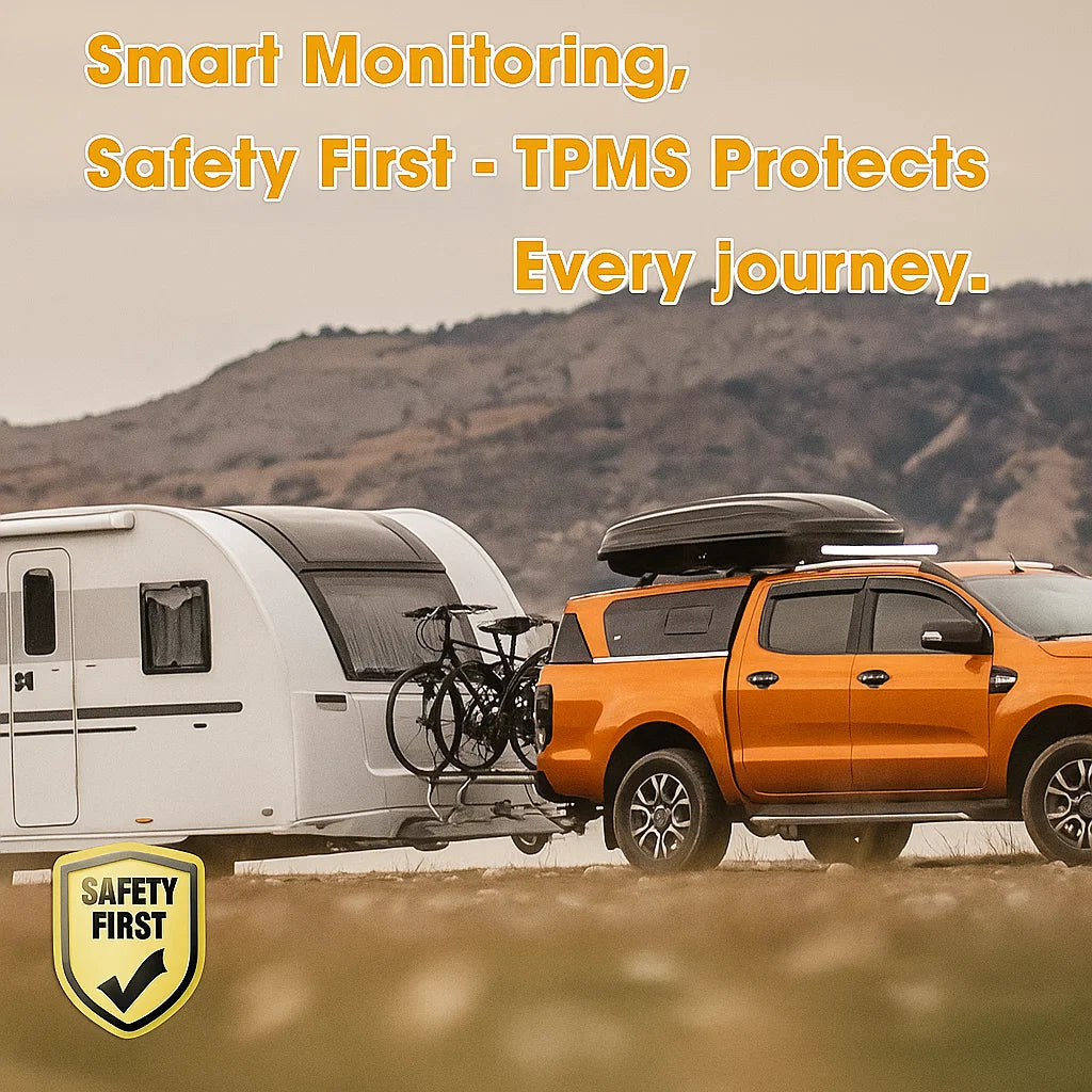 Solar Tire Pressure Monitoring System — Prevents Tire Accidents Early Homezys