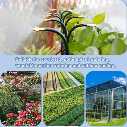 360° Drip Irrigation Kit for Effortless Garden Hydration Homezys