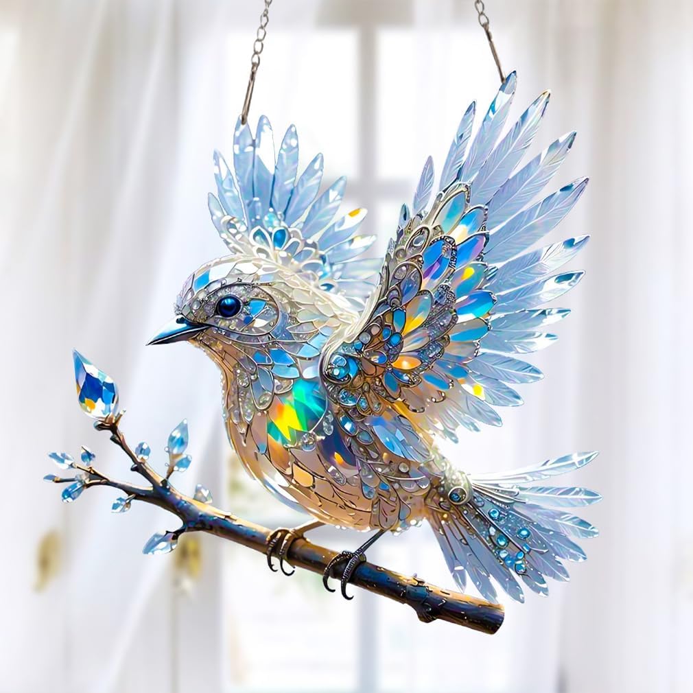 Illuminated Bird Decoration — Enchanting Light for Cozy Spaces Homezys