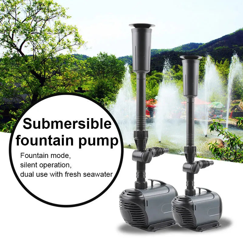 Durable multifunctional fountain pump with adjustable flow rate Mivoza Germany