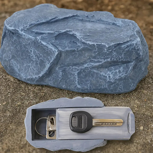 Hidden Key Holder — Real-Look, Weatherproof & Secure Homezys