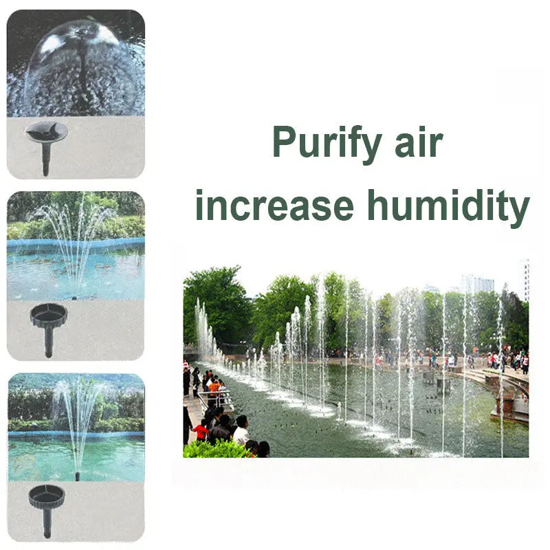Durable multifunctional fountain pump with adjustable flow rate Mivoza Germany